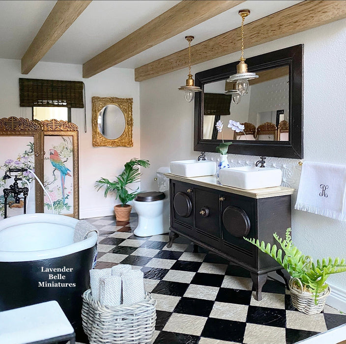 Rosabrook Lodge Dollhouse - 1:12 scale