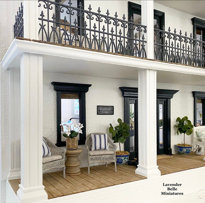 Rosabrook Lodge Dollhouse - 1:12 scale