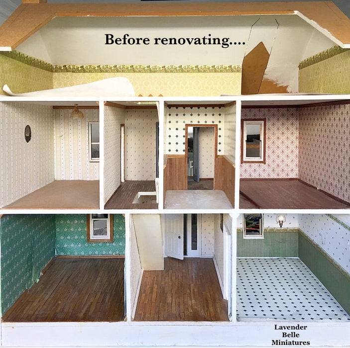 Rosabrook Lodge Dollhouse - 1:12 scale